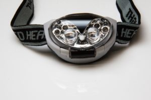 Sterke hoofdlamp