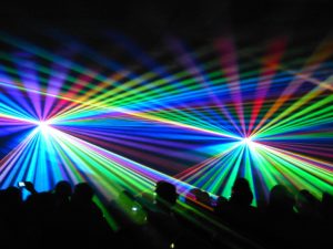 Lasershow projector