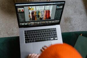 online business using a laptop and internet